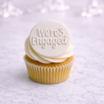 Cupcakes Personnalisés Fiançailles En Fondant