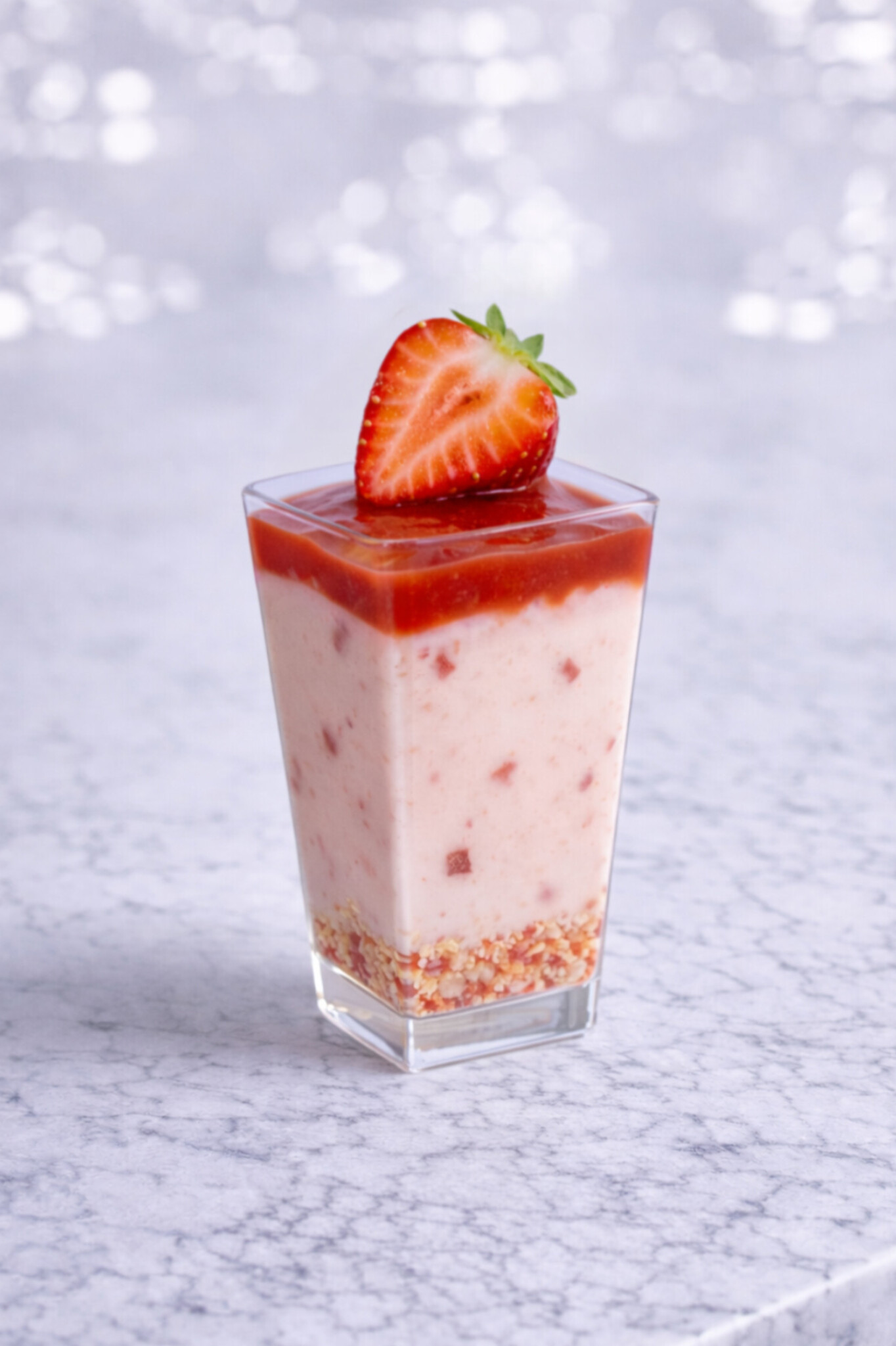 InShot_20260310_202150430 Verrines Cheesecake Aux Fraises - Image 1